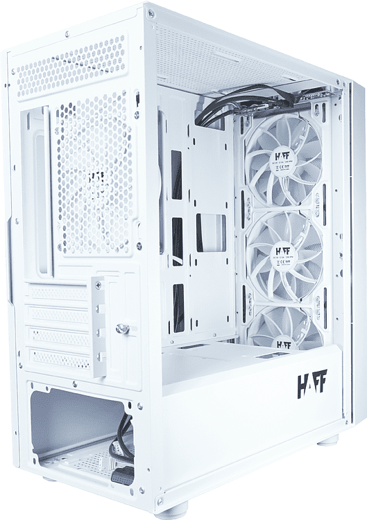 Корпус HAFF Flash MATX без БП White