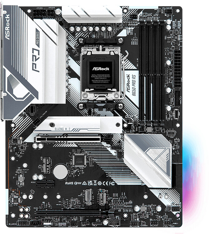 Материнская плата ASRock B650 Pro RS DDR5