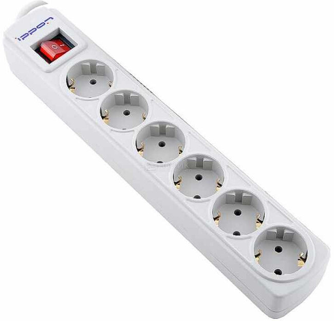Сетевой фильтр Ippon BK252 белый