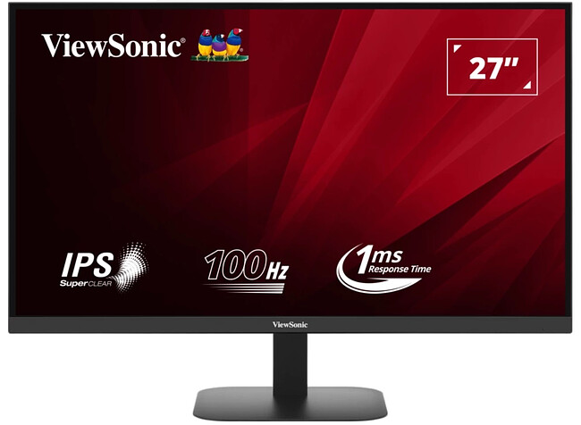 Монитор ViewSonic VA2708-2K-HD черный