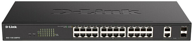 Коммутатор D-Link DGS-1100-26MPV2/A3A