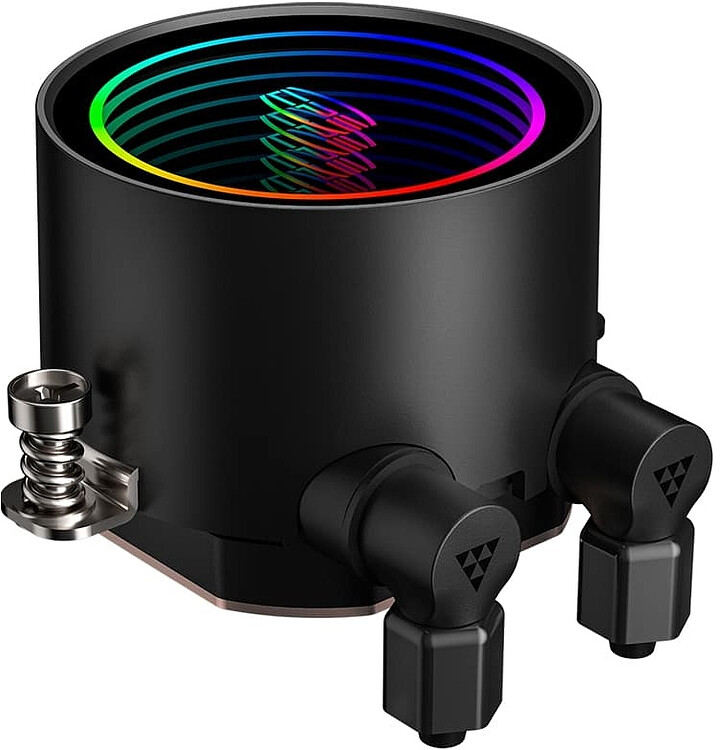 Система жидкостного охлаждения для процессора PCCooler DA360 BK ARGB черный (DA360-BKAWXX-GL)