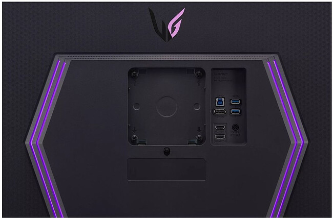 Монитор LG UltraGear 27GR93U-B черный