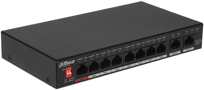 Коммутатор Dahua DH-PFS3010-8GT-96