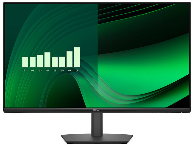 Монитор Dell E2725HM черный Монитор Dell E2725HM черный