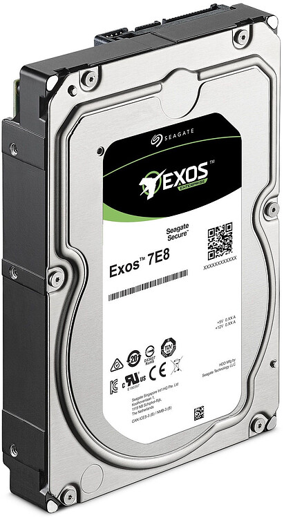 Жесткий диск Seagate Exos 7E8 4TB (ST4000NM005A)