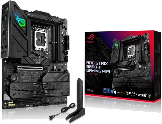 Материнская плата Asus ROG STRIX B860-F Gaming WIFI (90MB1JG0-M0EAY0)
