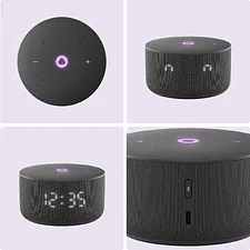 Умная колонка Яндекс Станция Мини 3 черный (YNDX-00027BLK)