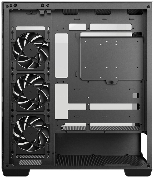 Корпус DeepCool CG580 4F V2 750W черный (R-CG580-4F-V2-PL750D-M)