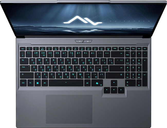 Ноутбук Maibenben X16C-R72555 Grey (X16C-R725550F44HG4E10)