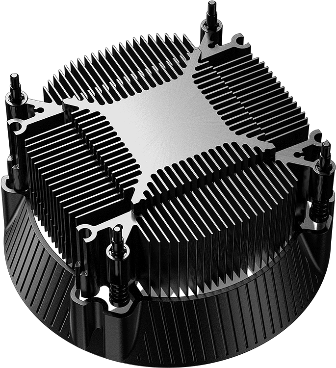 Кулер для процессора ID-Cooling DK-07i черный