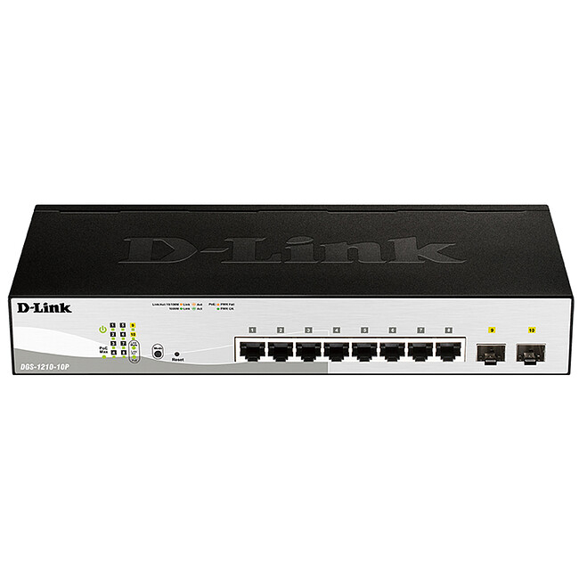 Коммутатор D-Link DGS-1210-10P/F3A Коммутатор D-Link DGS-1210-10P/F3A