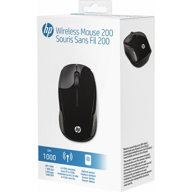 Мышь HP 200 черный (X6W31AA)