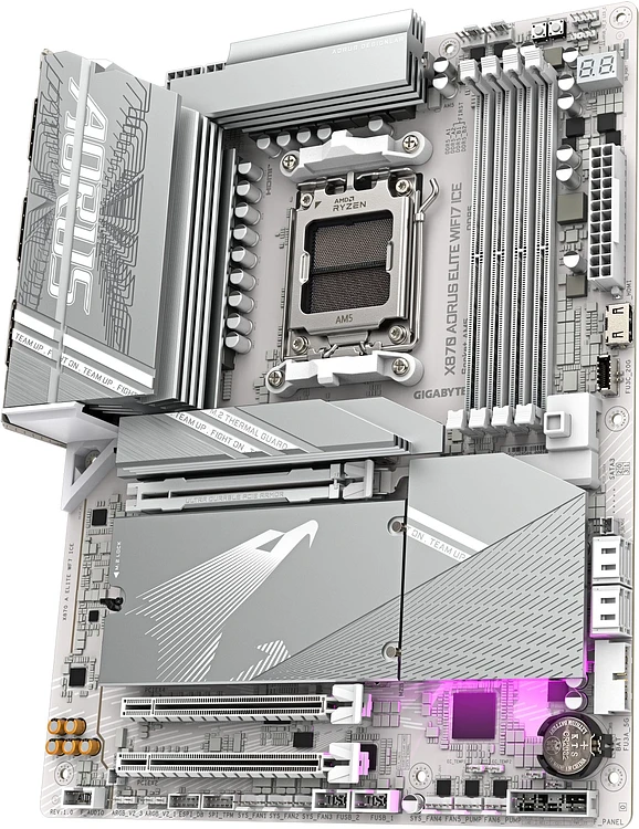Материнская плата Gigabyte X870E Aorus Elite WIFI7 Ice rev. 1.2