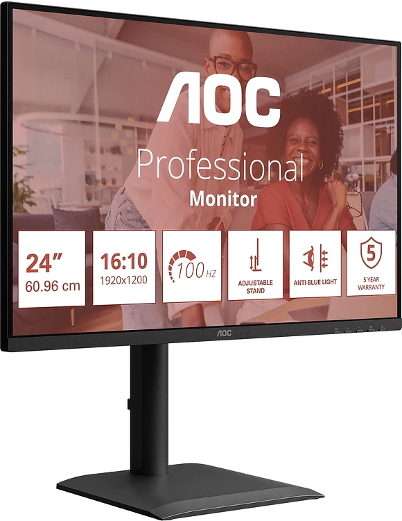 Монитор AOC X24E4U черный