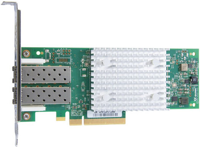 Сетевая карта Qlogic PCIe x8 Dual Port 32Gbps SR-Optic SFP+ (QLE2742-SR-CK)
