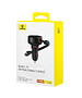 Автомобильное зарядное Baseus Enjoyment Pro U+Retractable C 60W Cluster Black (C00057802111-02)