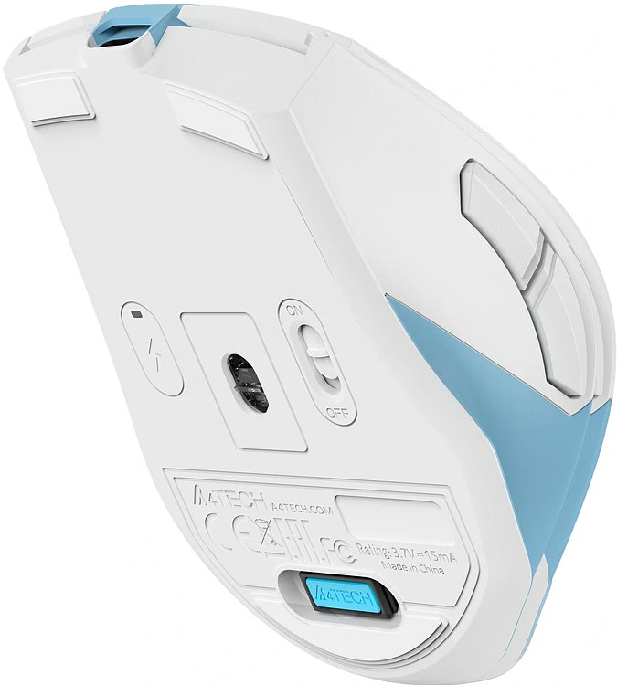 Мышь A4Tech Fstyler FG45CS Air 2 Icy Blue