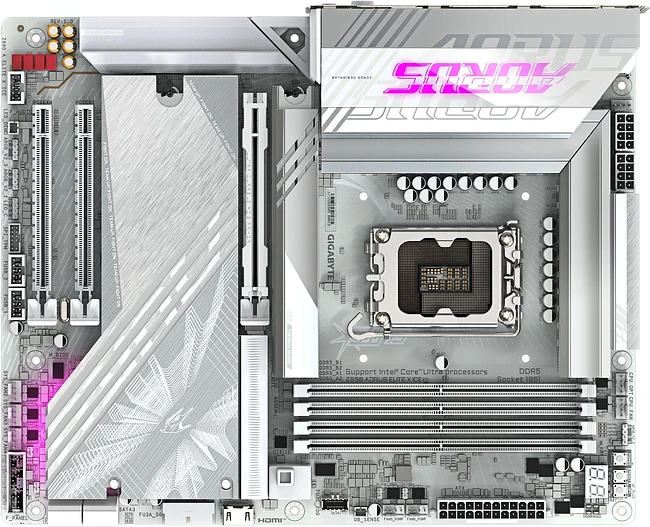 Материнская плата GigaByte Z890 Aorus Elite X Ice rev. 1.1