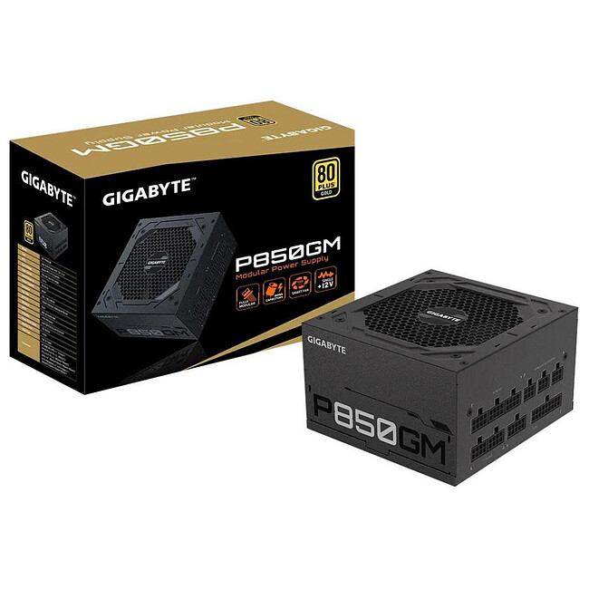 Блок питания GigaByte GP-P850GM 80+ (28200-P850G-1EUR)