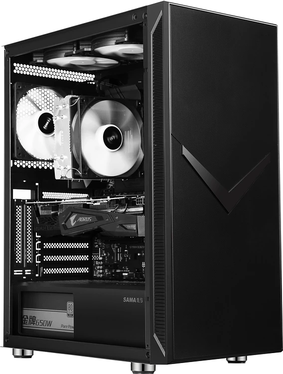 Корпус Accord 3501 черный без БП (ACC-3501)