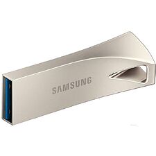 USB Flash-накопитель Samsung BAR Plus 128GB серебристый (MUF-128BE3/APC)