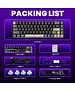 Клавиатура Royal Kludge RK68 HE Mint switch/Phantom