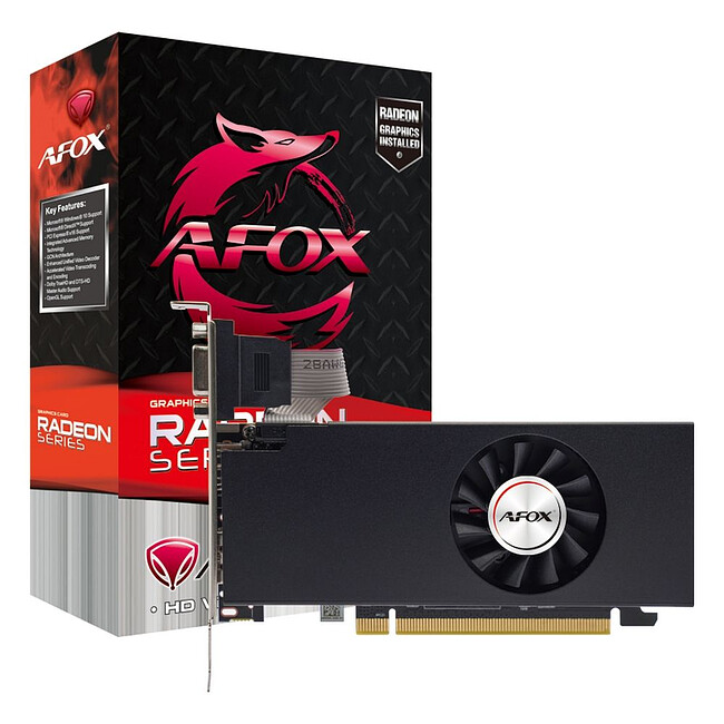 Видеокарта Afox RX550 4GB GDDR5 (AFRX550-4096D5L2-V3)