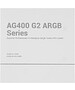 Кулер для процессора Deepcool AG400 G2 ARGB черный (R-AG400-BKAMMG2-G)