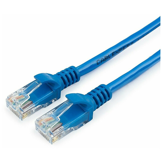 Патч-корд UTP Cablexpert PP12-1M/B синий