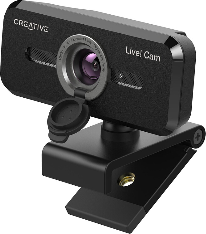 Веб-камера Creative Live! Cam SYNC 1080P V2 черный (73VF088000000)