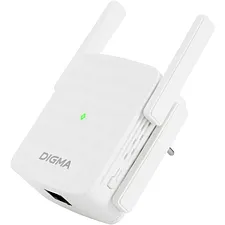 Усилитель Wi-Fi Digma D-WR400 белый