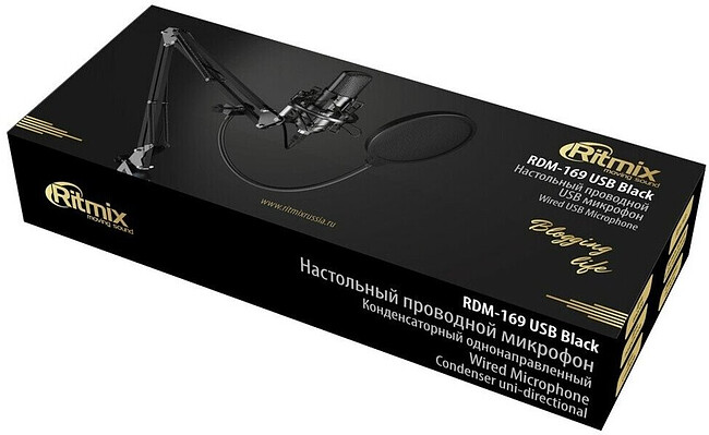 Микрофон Ritmix RDM-169