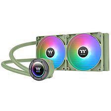 Система жидкостного охлаждения для процессора Thermaltake TH280 V2 Matcha ARGB зеленый (CL-W375-PL14MG-A)