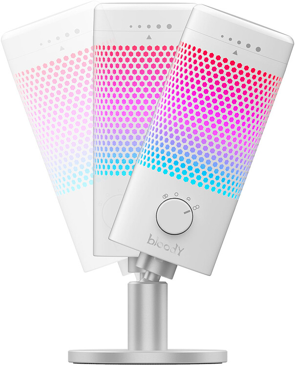 Микрофон A4Tech Bloody GM50 Pro белый