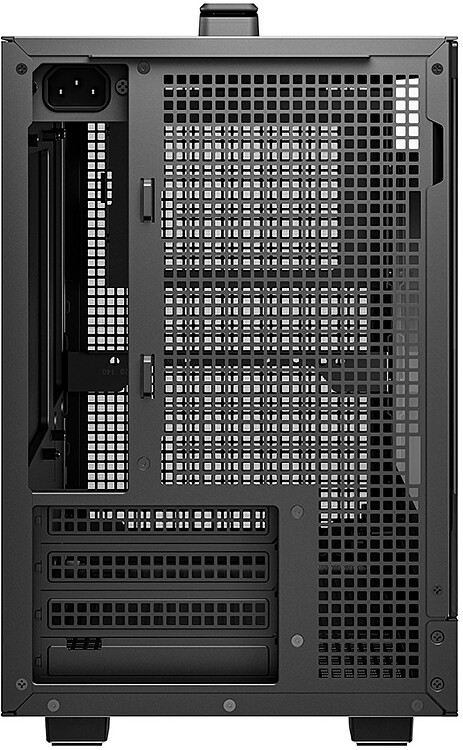 Корпус DeepCool CH160 Plus miniITX без БП черный (R-CH160-BKNGM0-G)