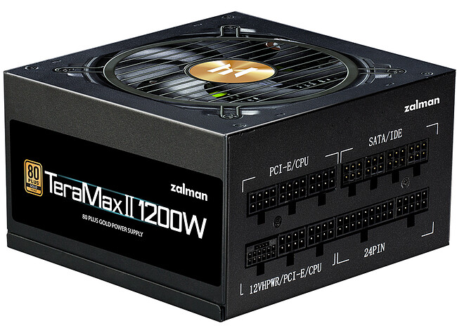Блок питания Zalman TeraMax II 1200W (ZM1200-TMX2)