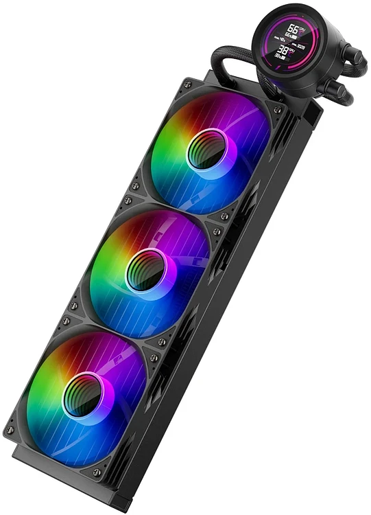 Система жидкостного охлаждения для процессора 1stPlayer TS4 360 Black (TS4-360-BK)