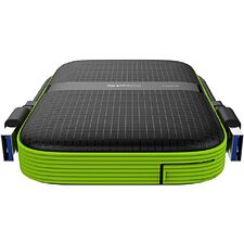 Внешний накопитель Silicon-Power Armor A60 2ТB черный/зеленый (SP020TBPHDA60S3K)