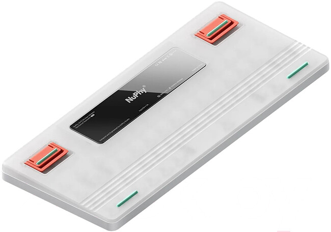 Клавиатура Nuphy AIR75v2 Ionic White RGB Cowberry Switch (AIR75v2-IW-24)