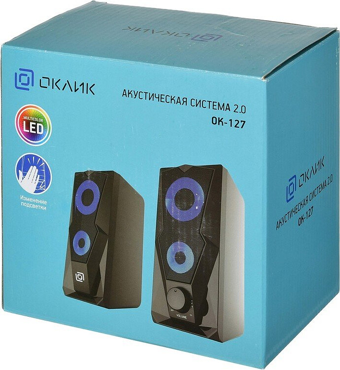Акустика Oklick OK-127 черный
