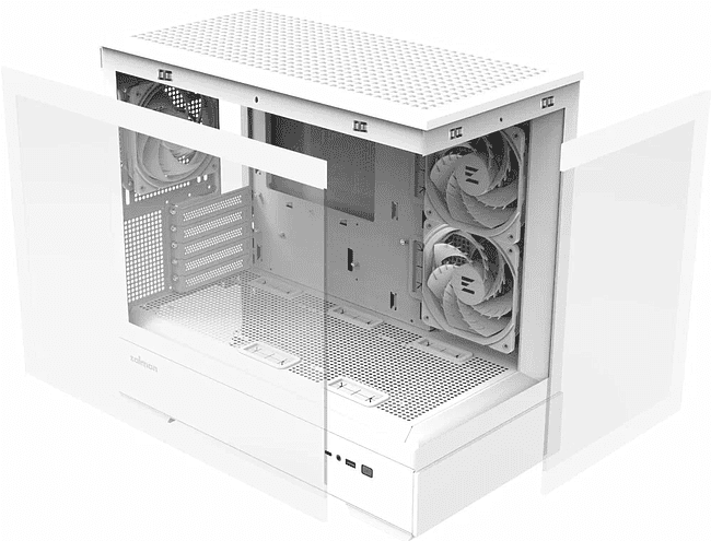 Корпус Zalman P30 White V2 без БП