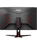 Монитор AOC C24G2AE/BK Black/Red
