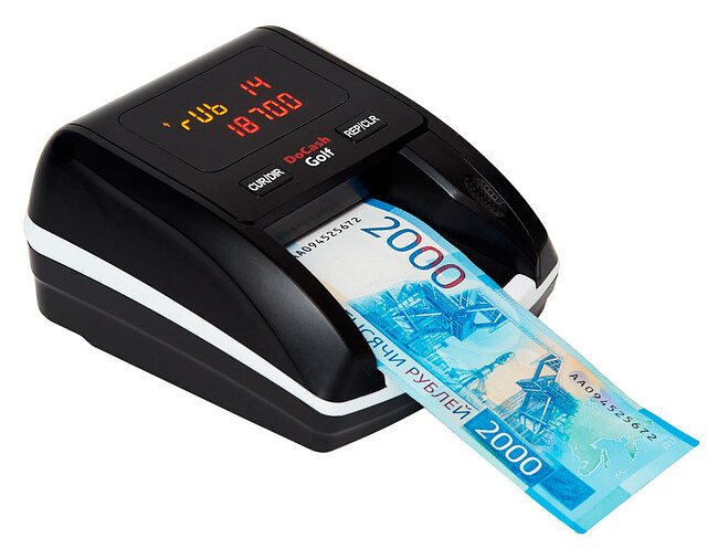 Детектор банкнот DoCash Golf (12954)
