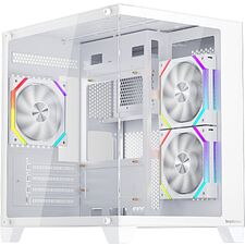 Корпус 1stPlayer BV5 без БП белый (BV5-WH-2FH7R-W-1FH7-W)
