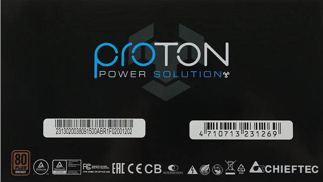 Блок питания Chieftec ATX 500W Proton BDF-500S (BDF-500S-BULK)