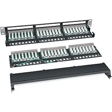 Патч-панель Cabeus PLHD-48-CAT.5E-SH-DUAL IDC-1U