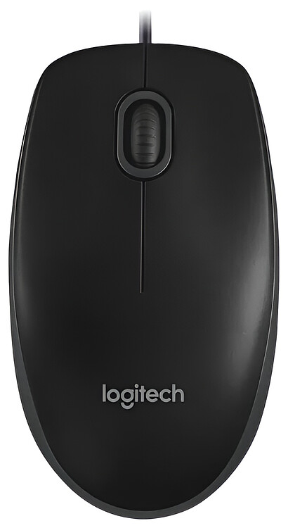 Мышь Logitech B100 Black (910-005547)