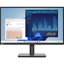Монитор Lenovo T27p-30 Black/Red (63A9GAR1CB)