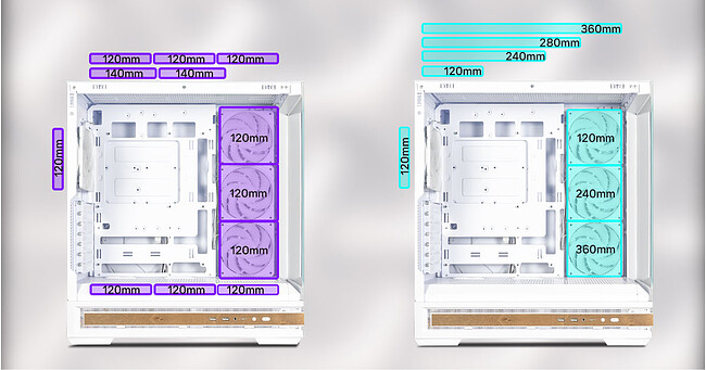 Корпус Zalman P40 Namu White